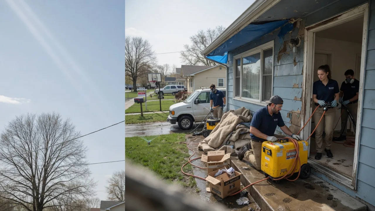 Basement Flood Cleanup in White Plains, VA near me